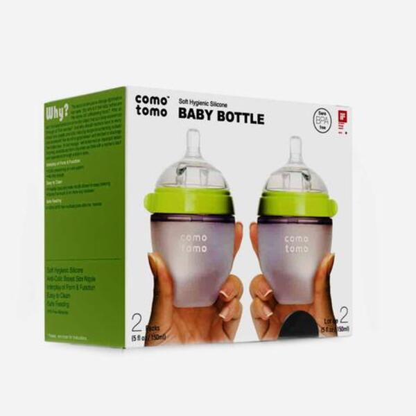 BÌNH SỮA COMOTOMO 150ML BÉ TRAI ( BÌNH LẺ TÁCH TỪ SET )