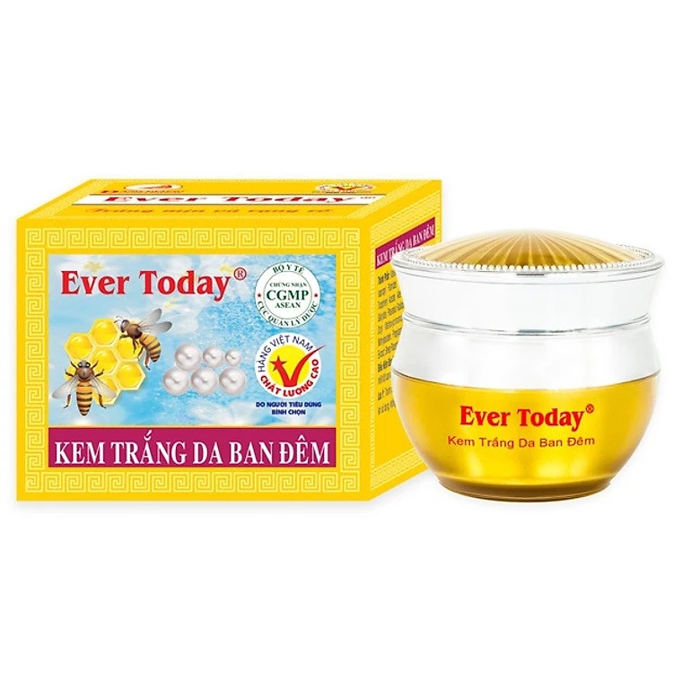 Kem Trắng Da Ban Đêm EVER TODAY 9g