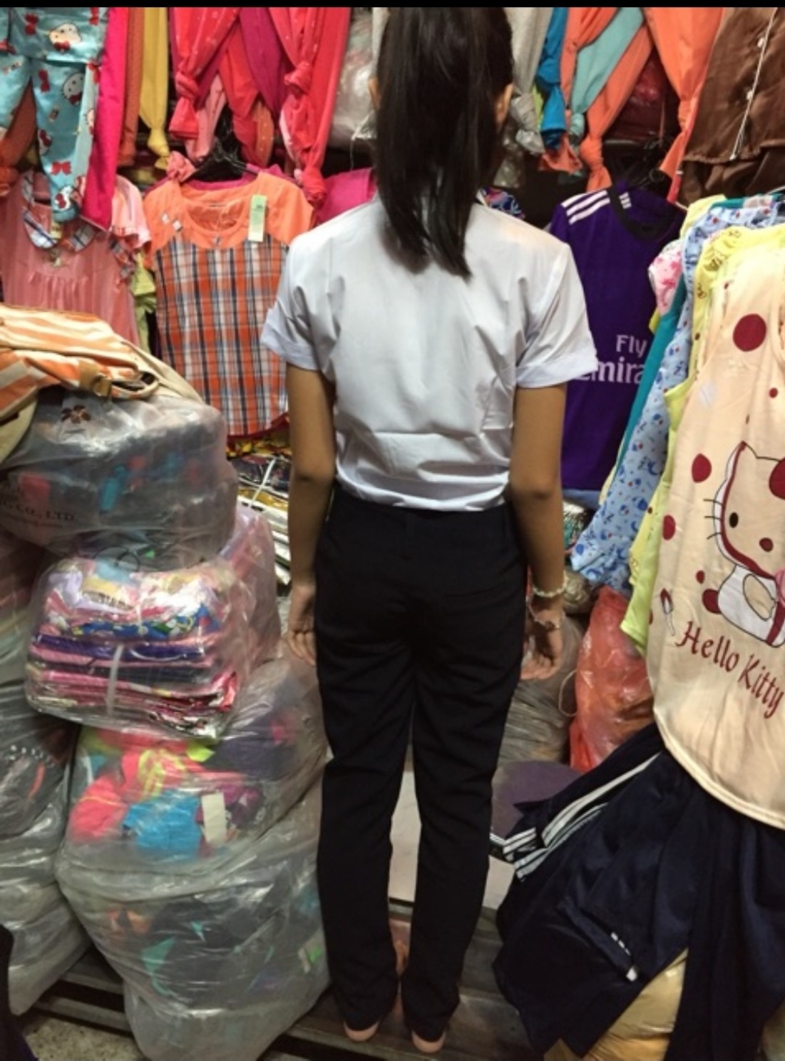 [HCM]Áo sơ mi học sinh nữ