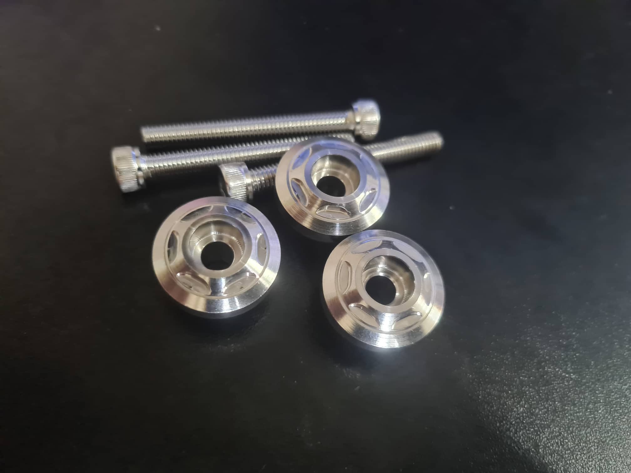 Bộ khâu gắn rổ inox 304 kèm ốc