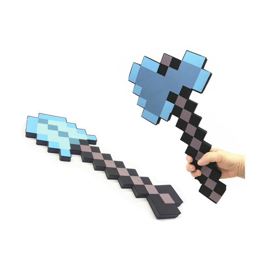 Rìu Minecraft Diamond