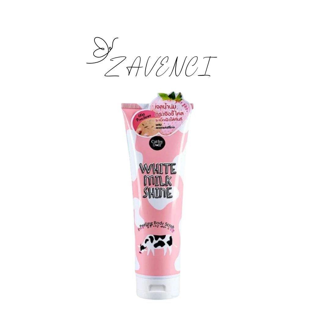 Tẩy tế bào chết White milk shine loại bỏ tế bào chết giúp trắng da tự nhiên 320ml