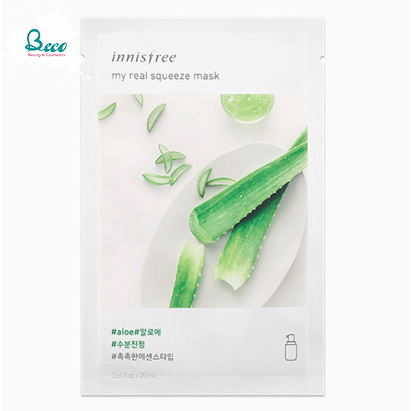 Mặt Nạ Gói Innisfree It’s Real Squeeze Mask Hàn Quốc [BECO-BC1238]