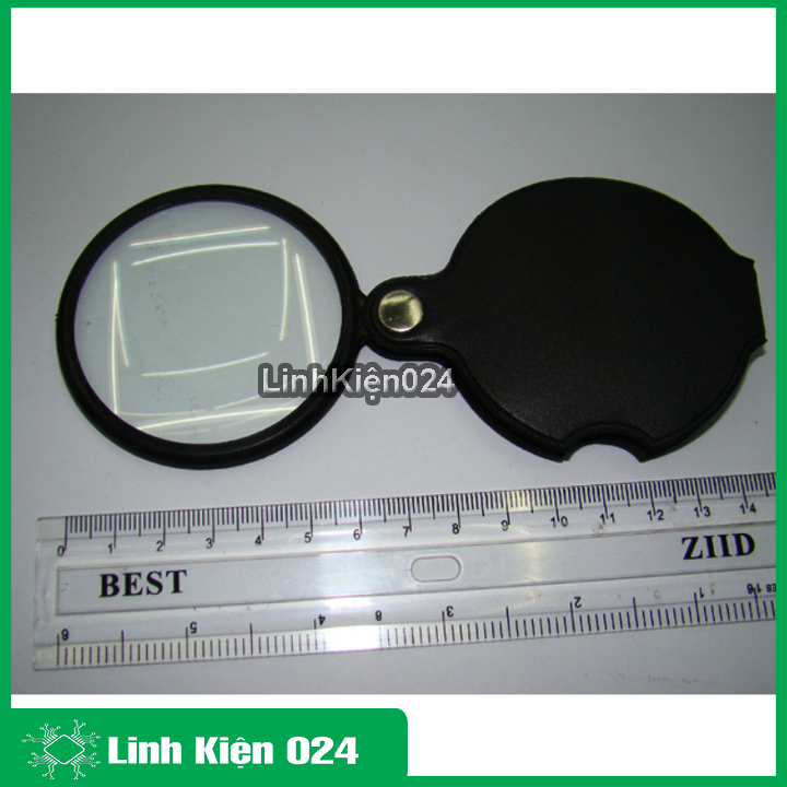 (XẢ HÀNG) Kính lúp bao da cầm tay 86034 60mm