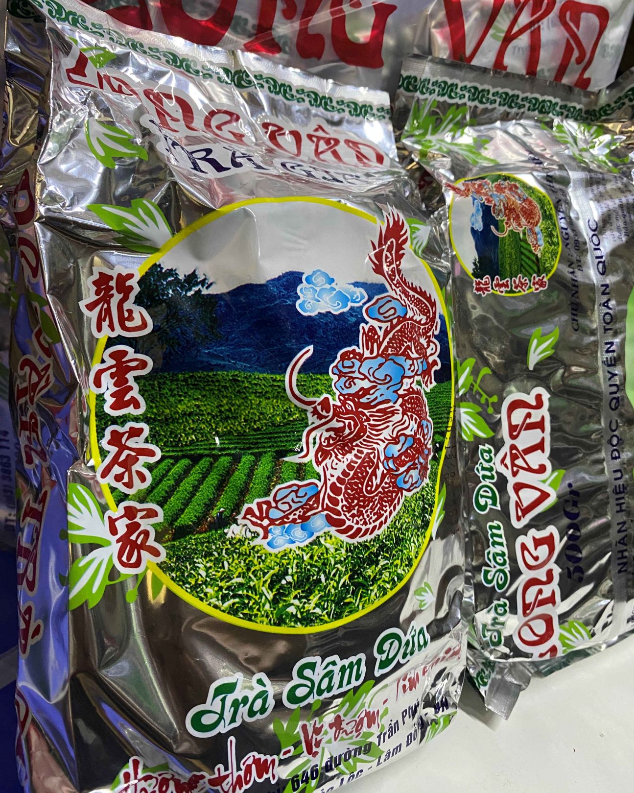 tea pineapple Long Vân 500g