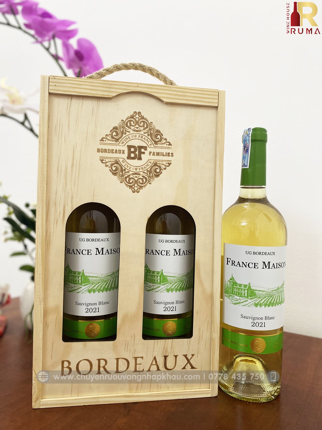 Vang Pháp France Maison 750 ml