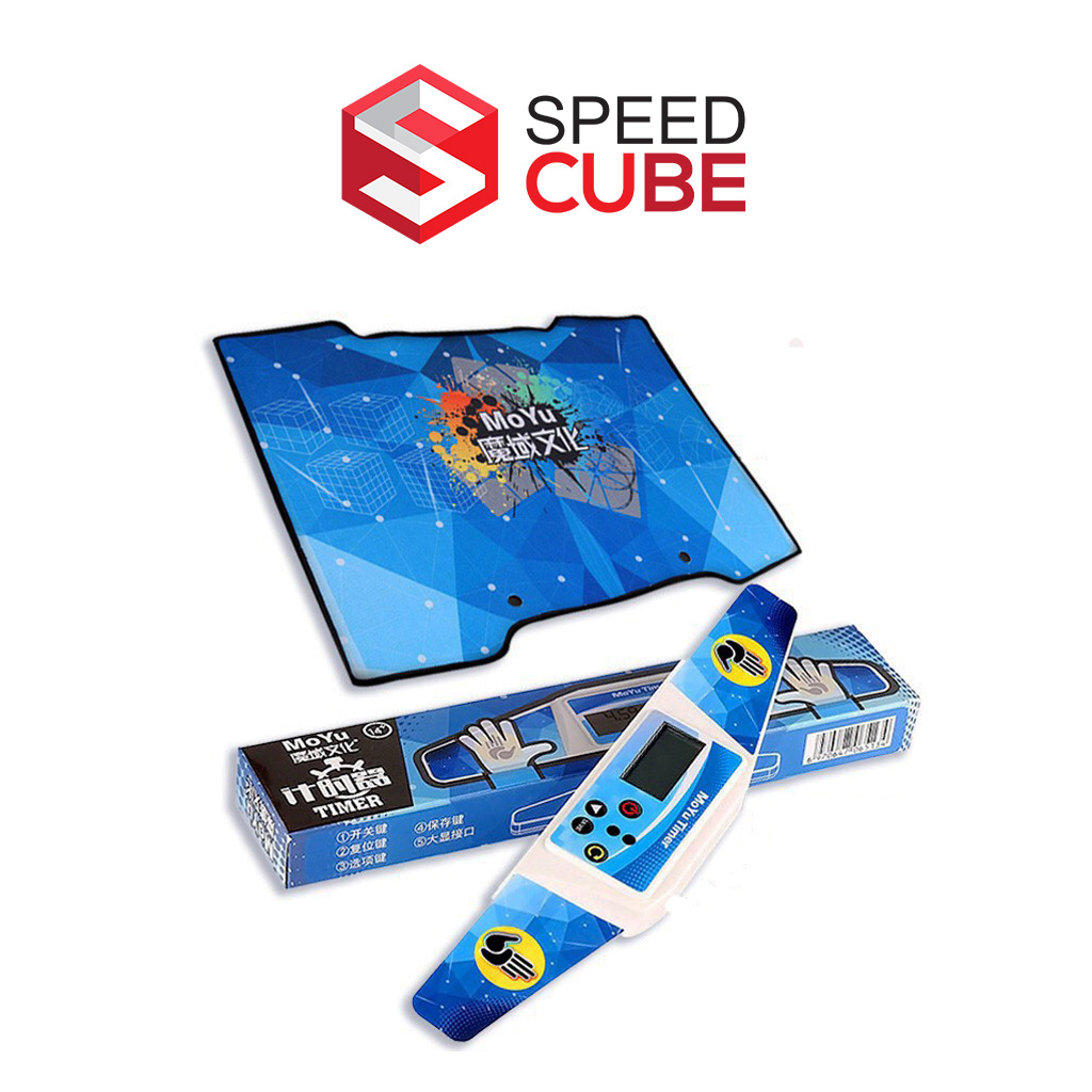 Timer rubik, thảm rubik chính hãng moyu - shop speed cube
