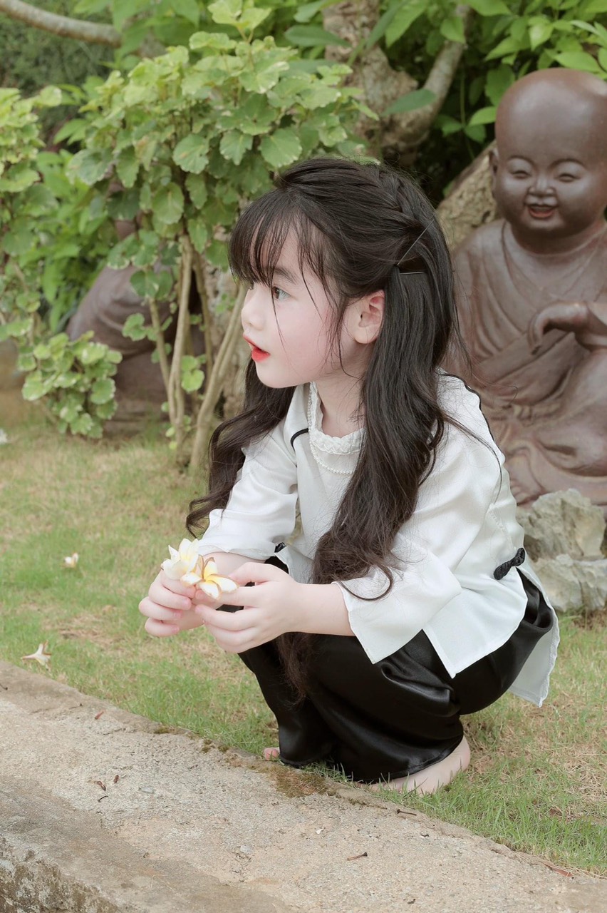 Đồ Lam Đi Chùa # SET Mẫu Cá Cho Mẹ và Bé# SET MẸ VÀ BÉ