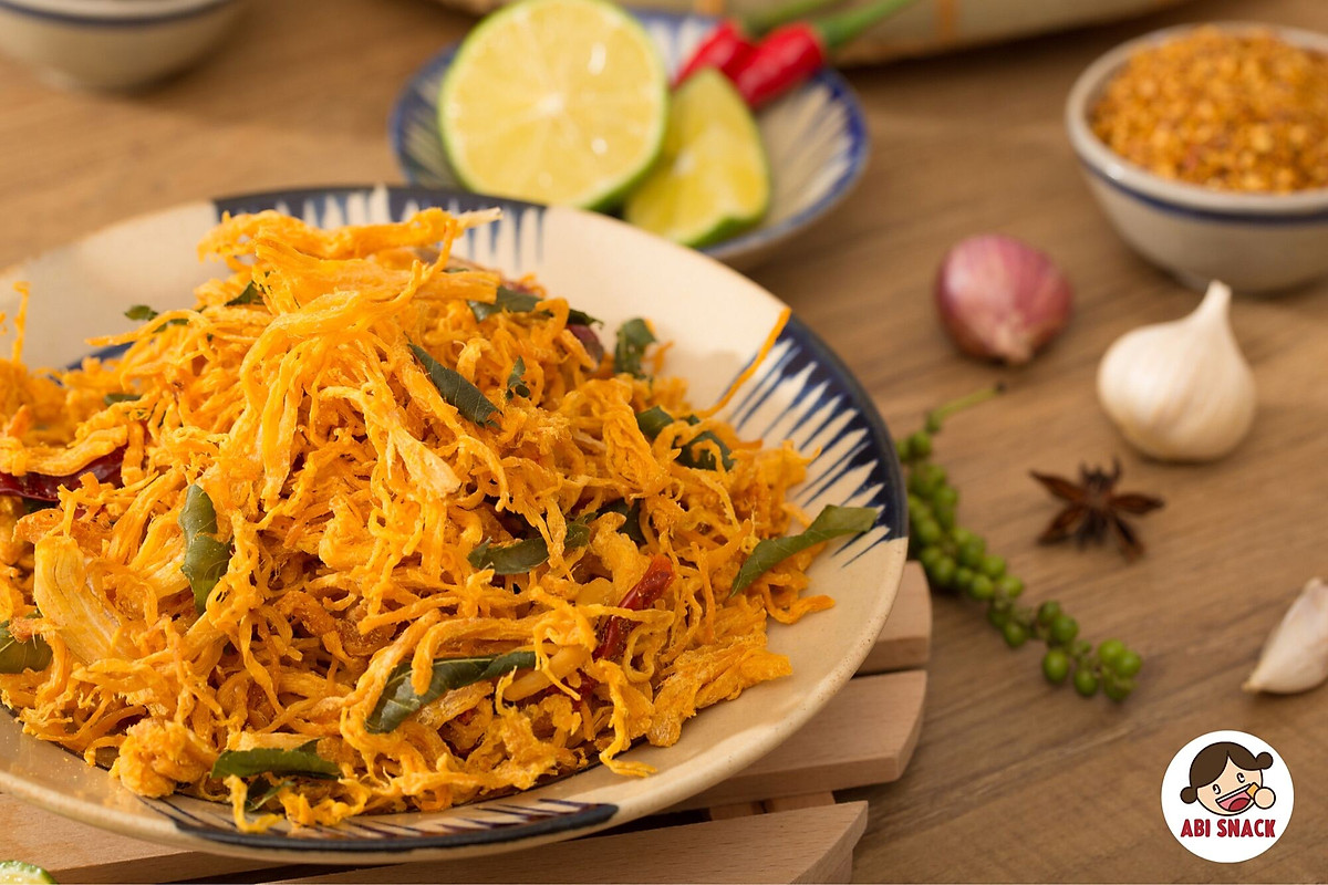 Abi Snack Khô Gà Xé Sợi Siêu Cay