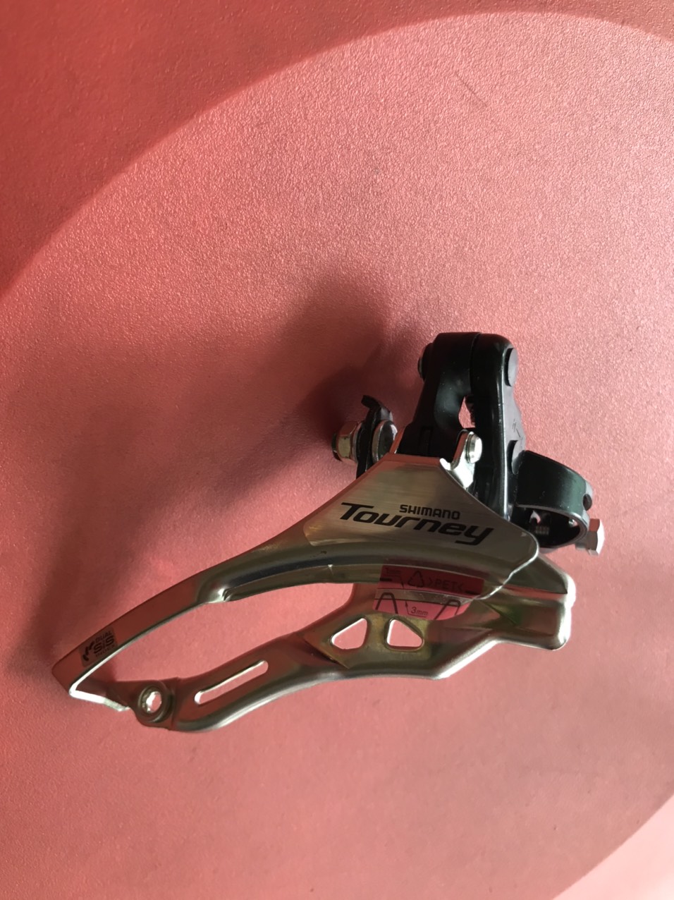 Sang đĩa xe đạp - gạt đĩa shimano tourney fd- ty500 chính hãng