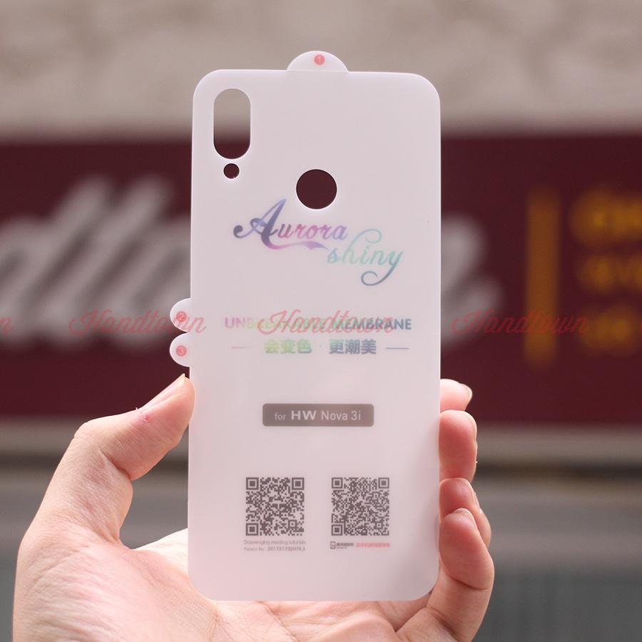 Miếng Dán Mặt Lưng PPF Dành Cho Huawei Nova 3i Cầu Vồng
