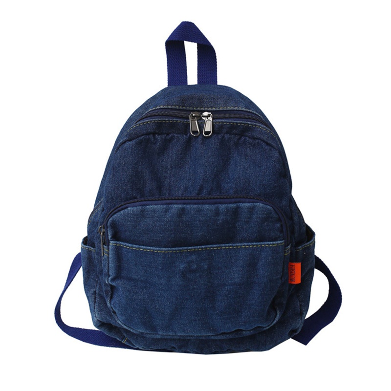 Ba lô vải jean vintage thời trang cho nữ