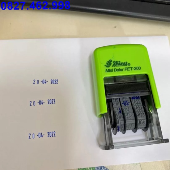 Con dấu xoay ngày tháng năm tự động
