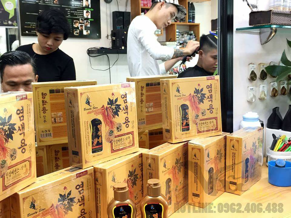 Dầu gội đen tóc nhân sâm Hàn Quốc