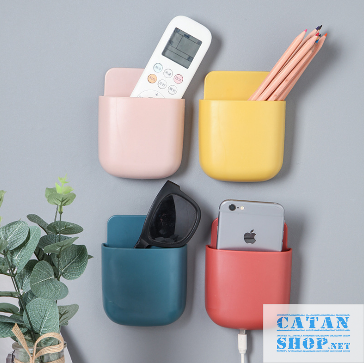 [HCM]Kệ đựng remote máy lạnh đa năng treo Sạc Điện Thoại tiện dụng cho không gian nhà bạn thật gọn gàng. GD153-KRKTSac