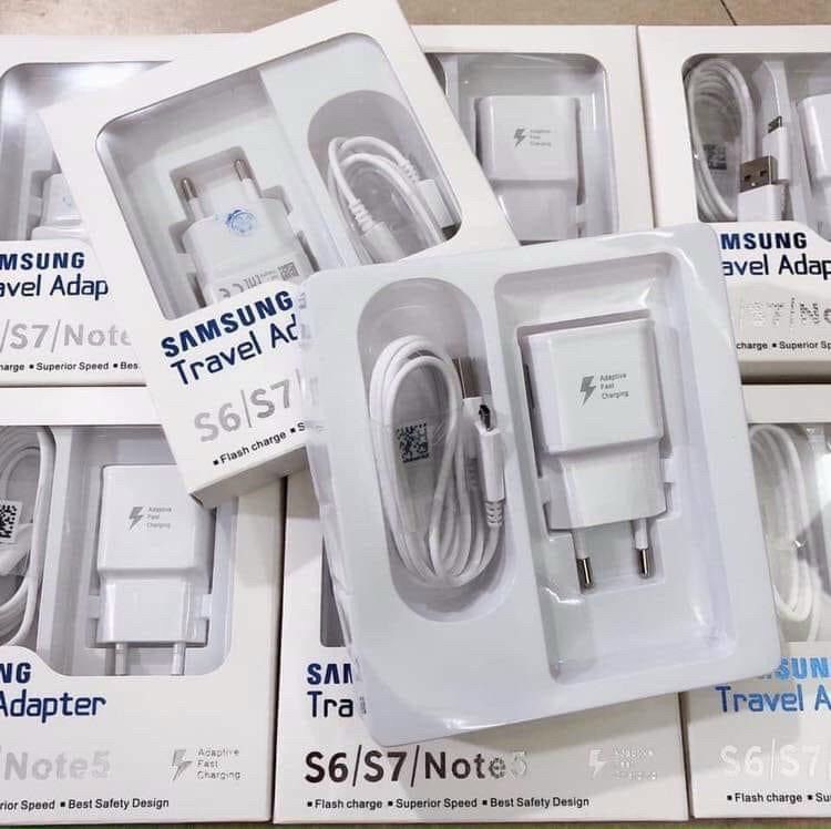 Bộ sạc nhanh Samsung chân micro cho s6 s7 note5