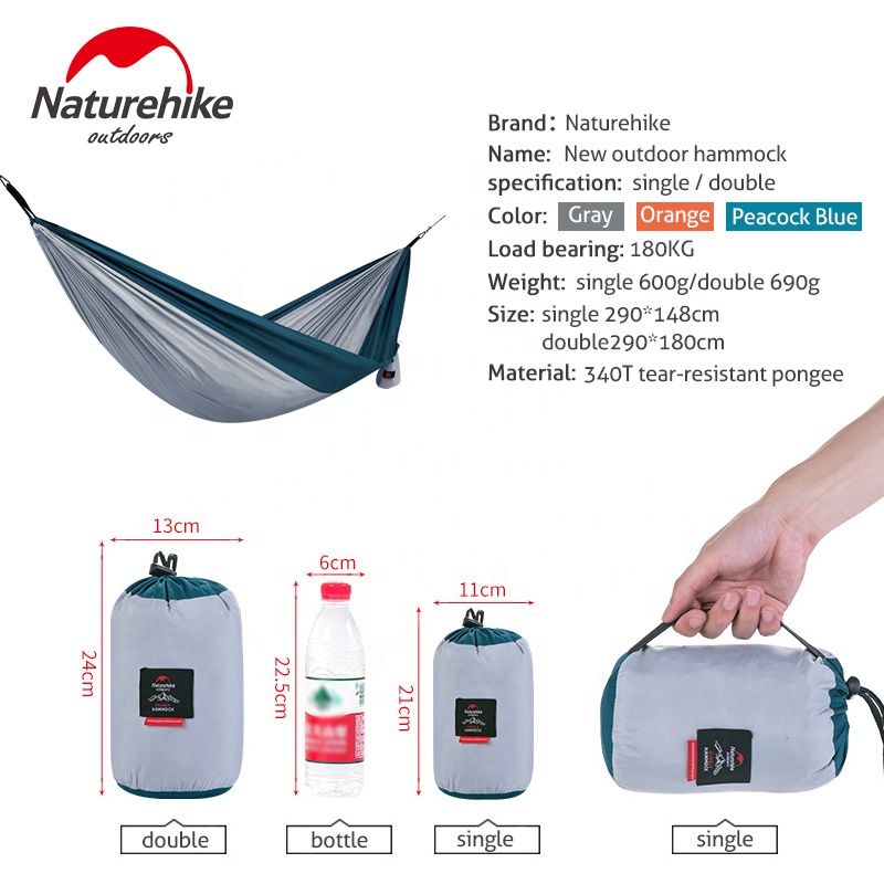 Võng Đôi Siêu Nhẹ Naturehike NH17D012-B