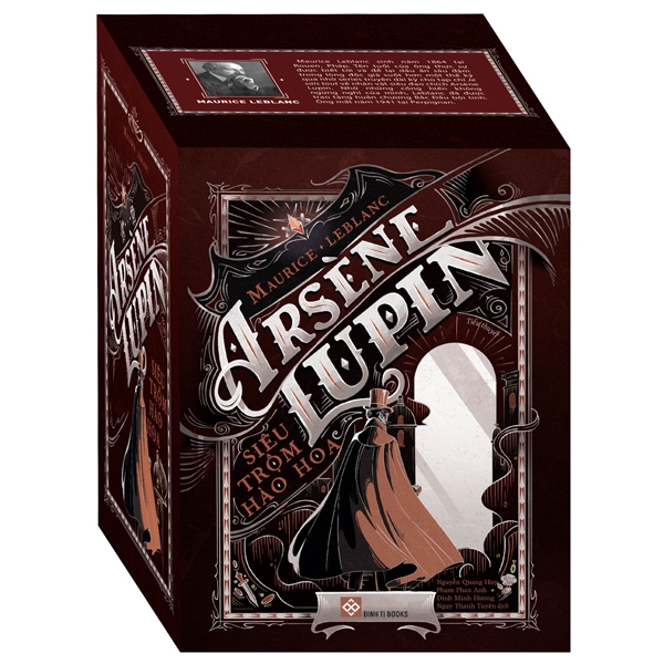 Fahasa - Boxset Arsène Lupin - Siêu Trộm Hào Hoa (Trọn Bộ 5 Cuốn) (Phiên Bản 2021)
