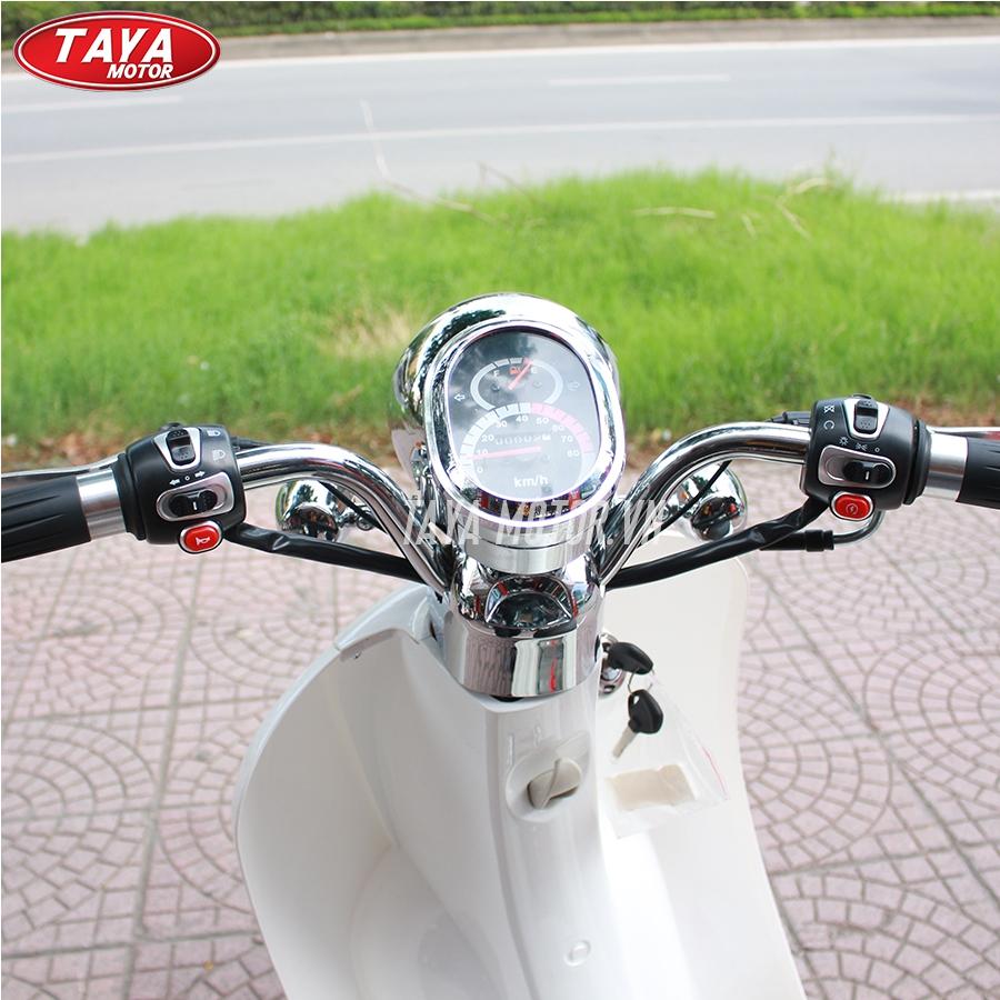 [Trả góp xe máy 0%] Xe tay ga 50cc TAYA CREA (màu trắng)