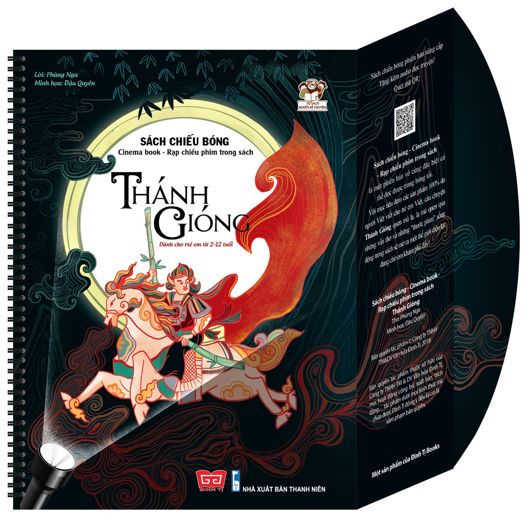 Fahasa - Sách Chiếu Bóng - Cinema Book - Rạp Chiếu Phim Trong Sách - Thánh Gióng
