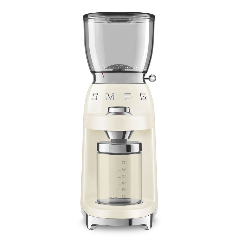 [Trả góp 0%]Máy xay cafe SMEG CGF01CREU (màu kem)