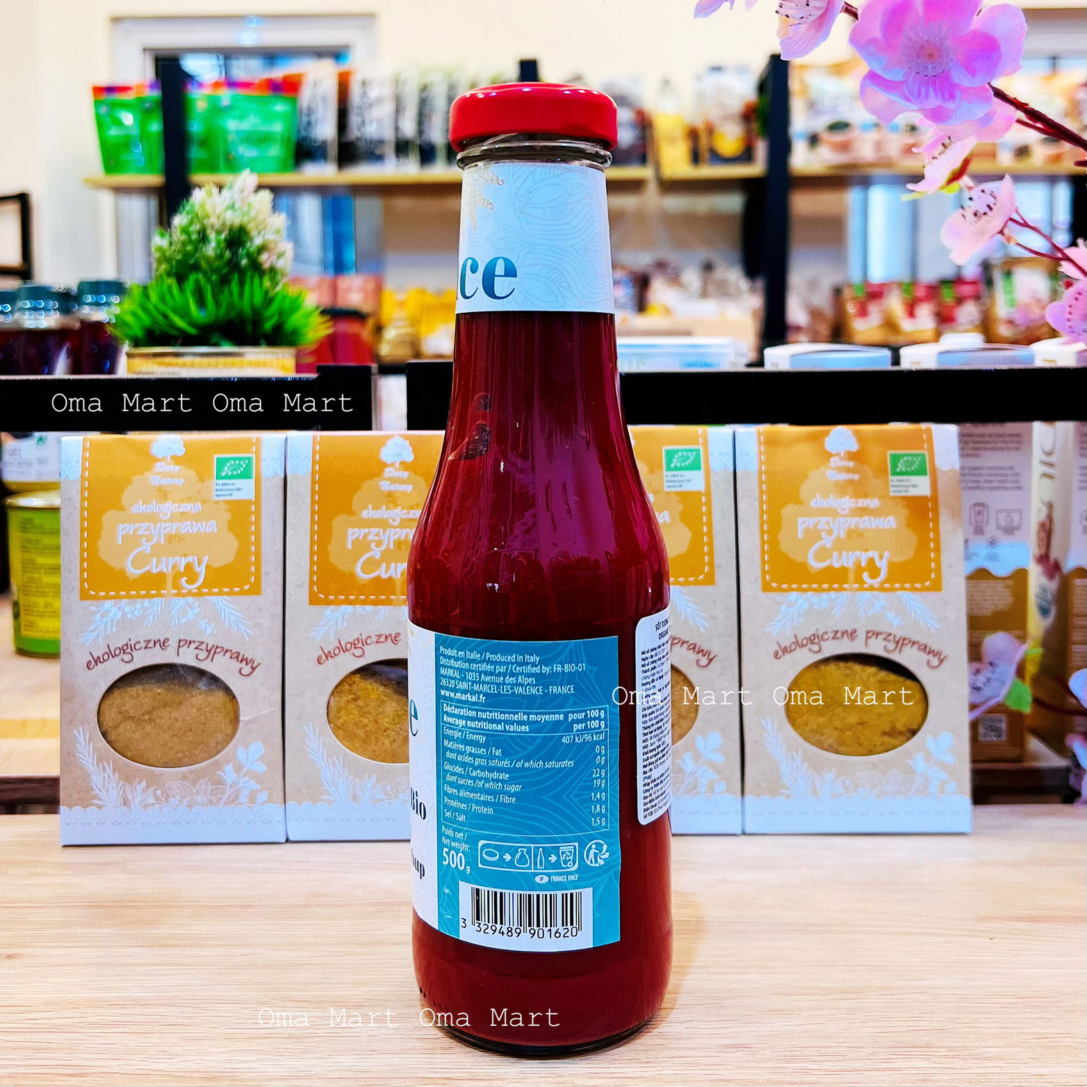 Sốt Tương Cà Ketchup Hữu Cơ Luce 500g