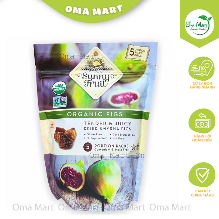 Sung khô hữu cơ Sunny Fruit 250g