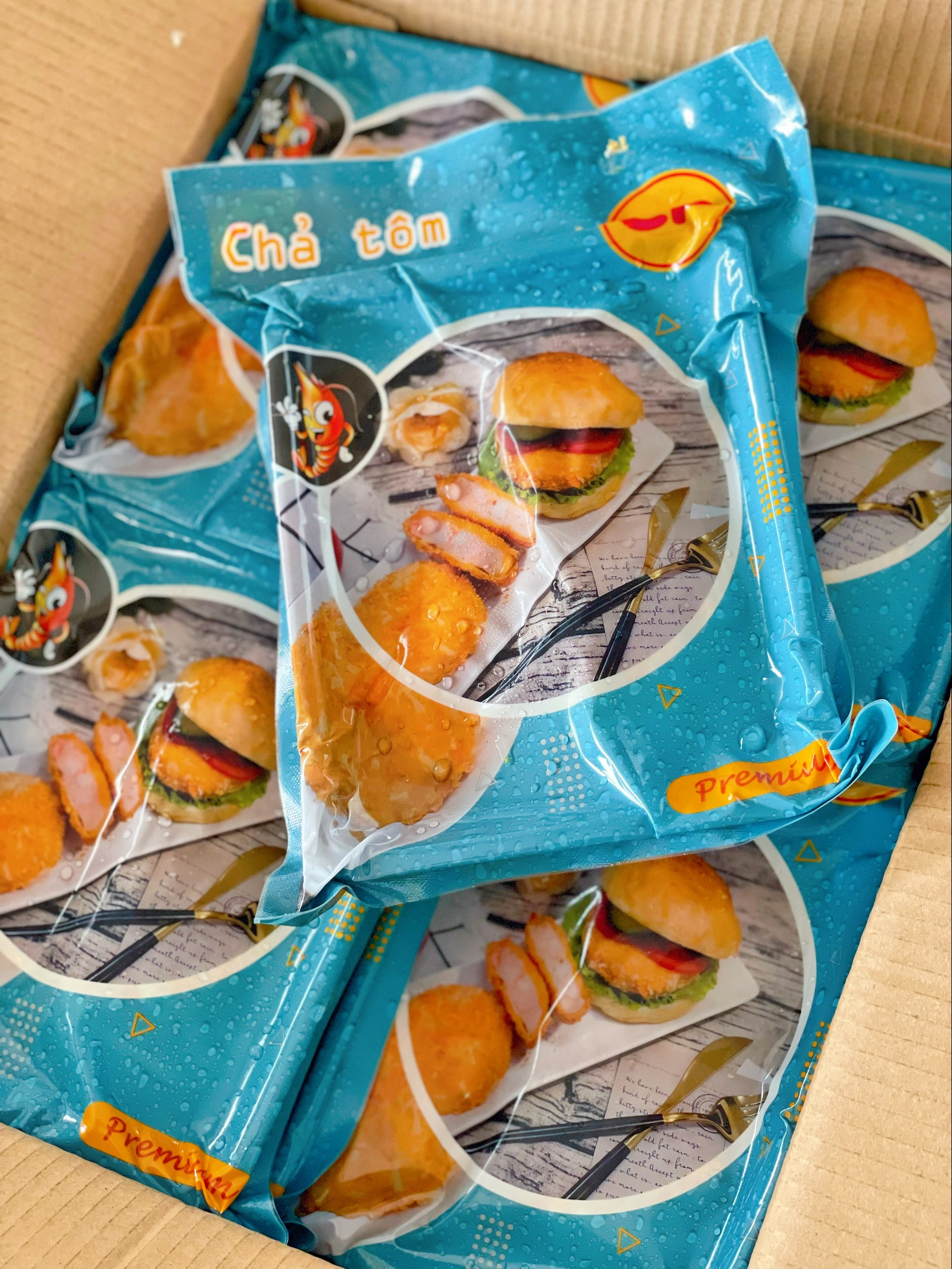 [Tokbokki Store] [HCM SHIP 2H] Chả Tôm Chiên Xù CP 200g