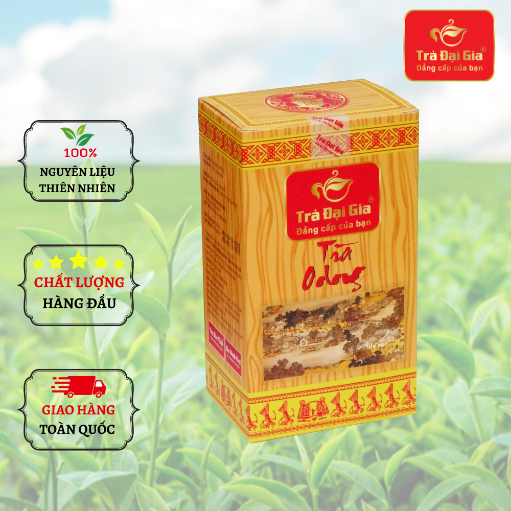 Trà Oolong hộp giấy - Trà Đại Gia (1 hộp 100g)