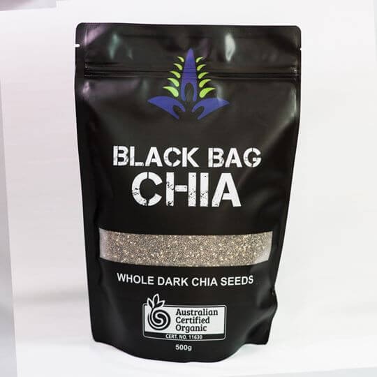 Hạt Chia Úc Absolute Organic Và BLACK BAG CHIA 1kg