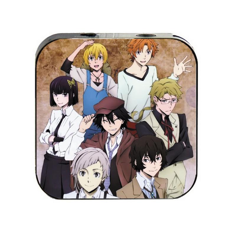 Máy nghe nhạc Bungou stray dogs - Văn hào lưu lạc cầm tay mini tặng tai nghe cắm dây có mic và dây sạc mp3 anime chibi