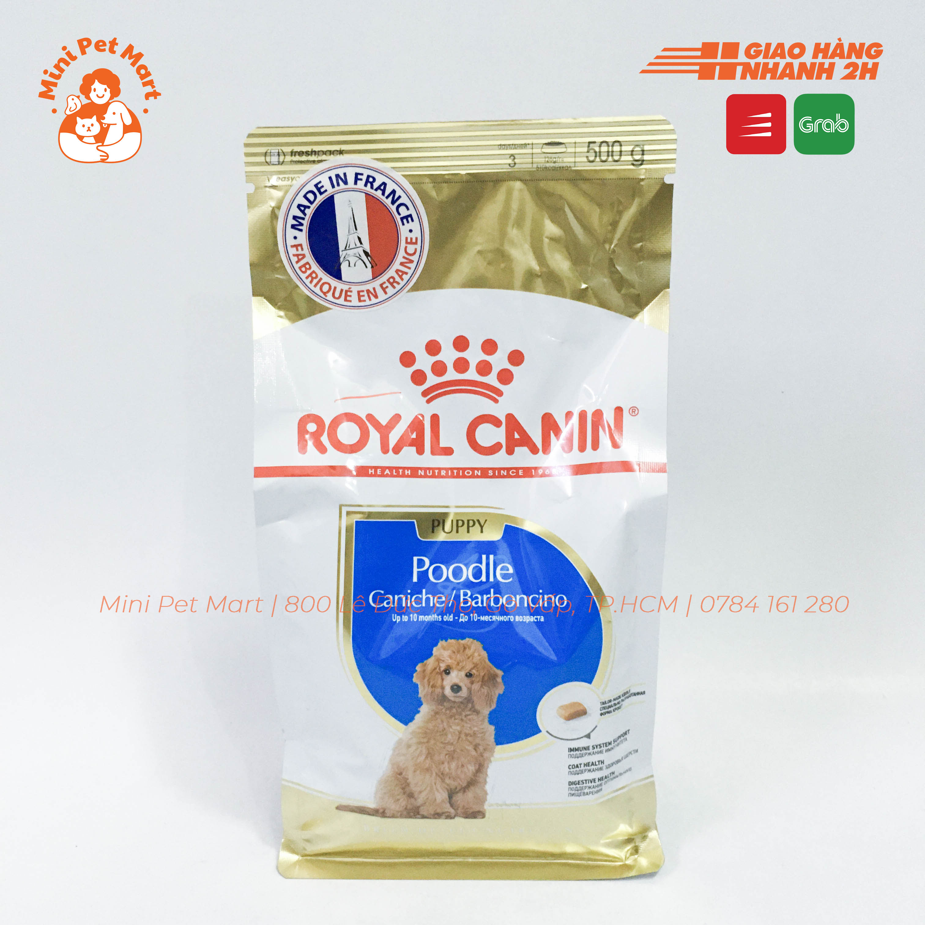 [HCM][500g] Thức ăn hạt cho chó Poodle nhỏ ROYAL CANIN