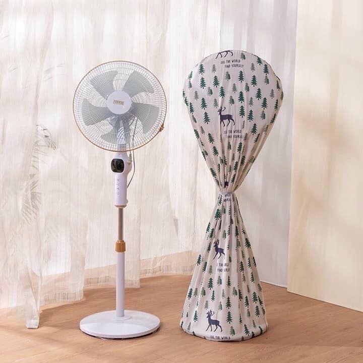 Túi Bọc Quạt Cây Chống Bụi Bẩn/Chụp Đậy Quạt Cây/ Chụp Quạt Quạt Điện /Túi Cất Đồ/Túi Bọc Bảo Vệ Quạt/ Túi Đựng Quạt Cây Hoạ Tiết Siêu Xinh