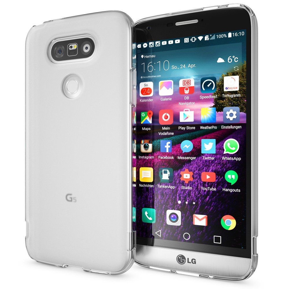 Ốp lưng LG G5 silicon dẻo trong suốt