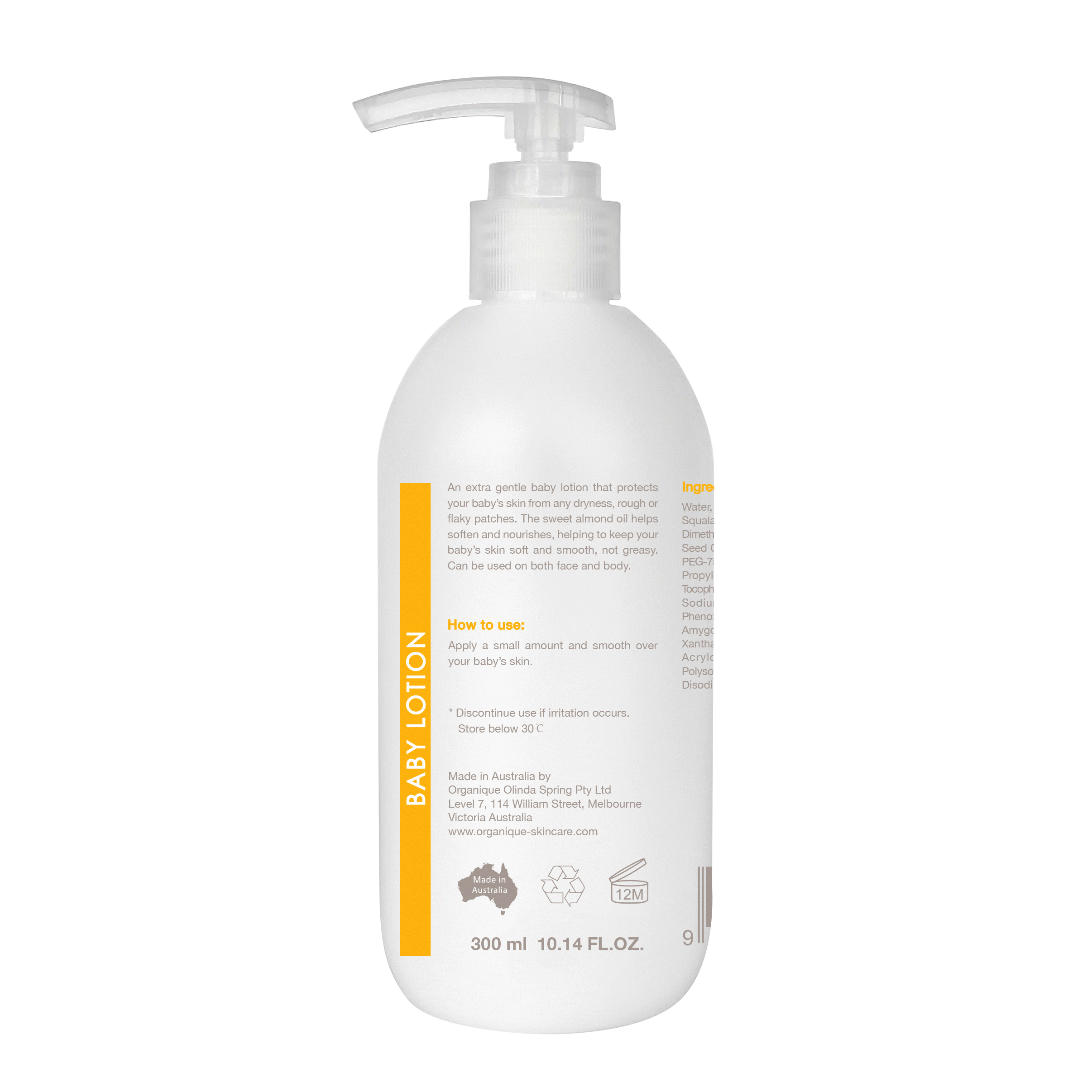 Sữa dưỡng da trẻ em Baby Lotion 300ml