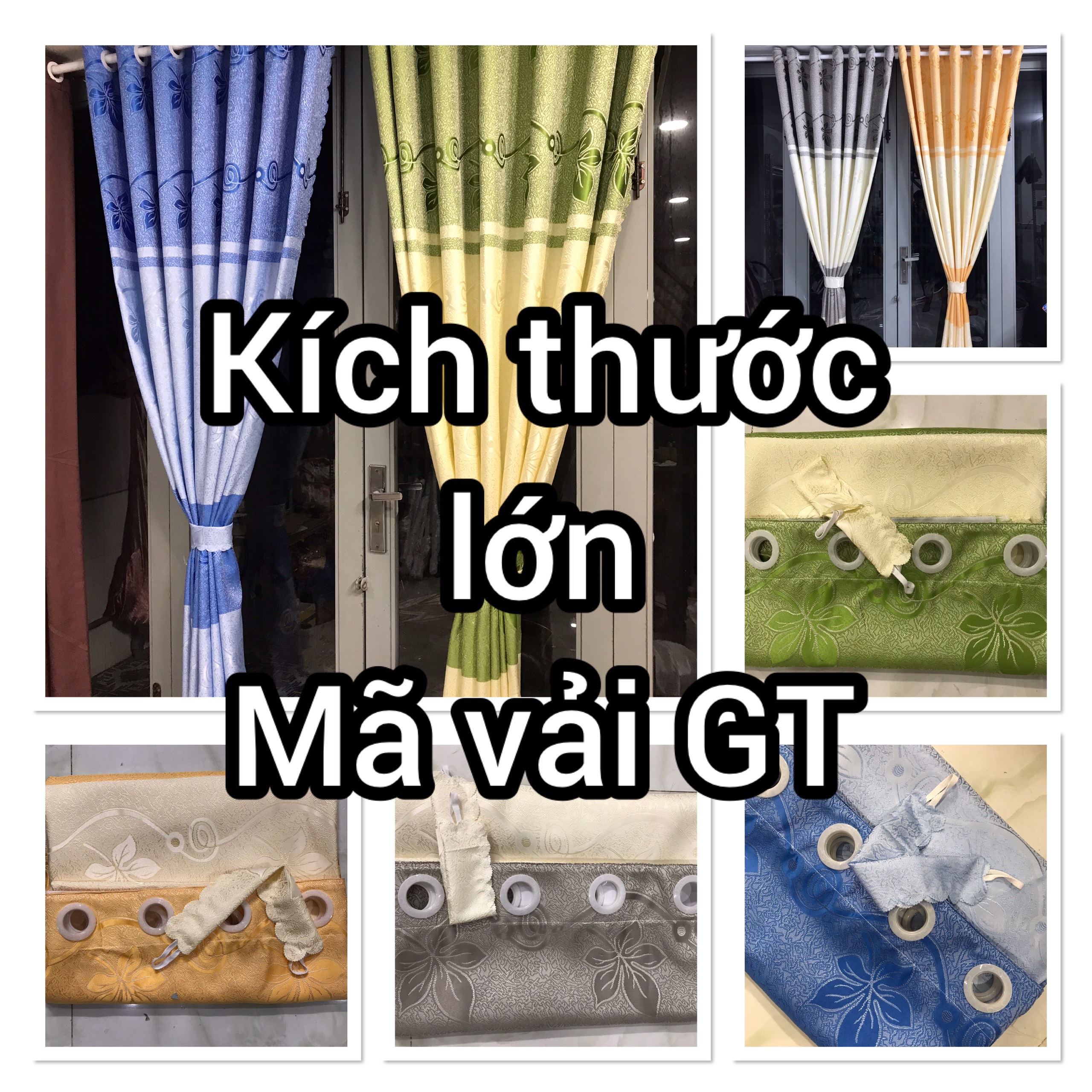 KÍCH THƯỚC LỚN - vải gấm hoa văn (mã GT)