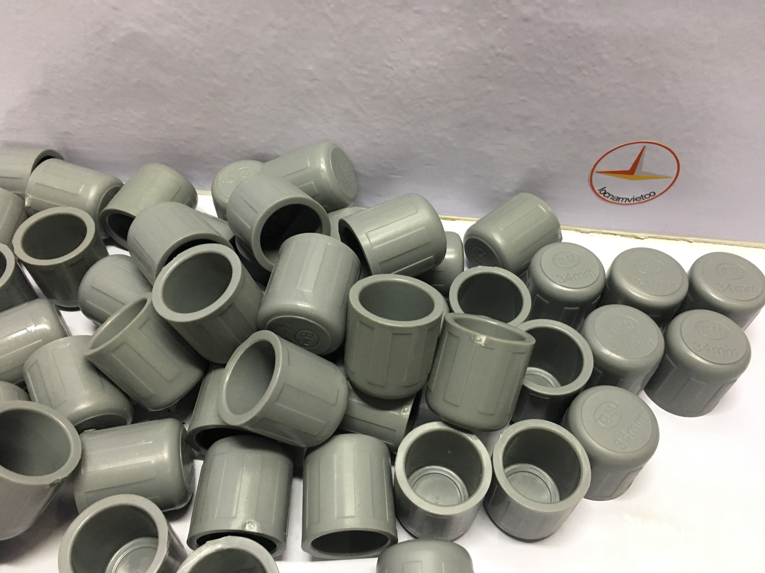 Nắp bịt 34 nhựa PVC Bình Minh ( 10 cái )