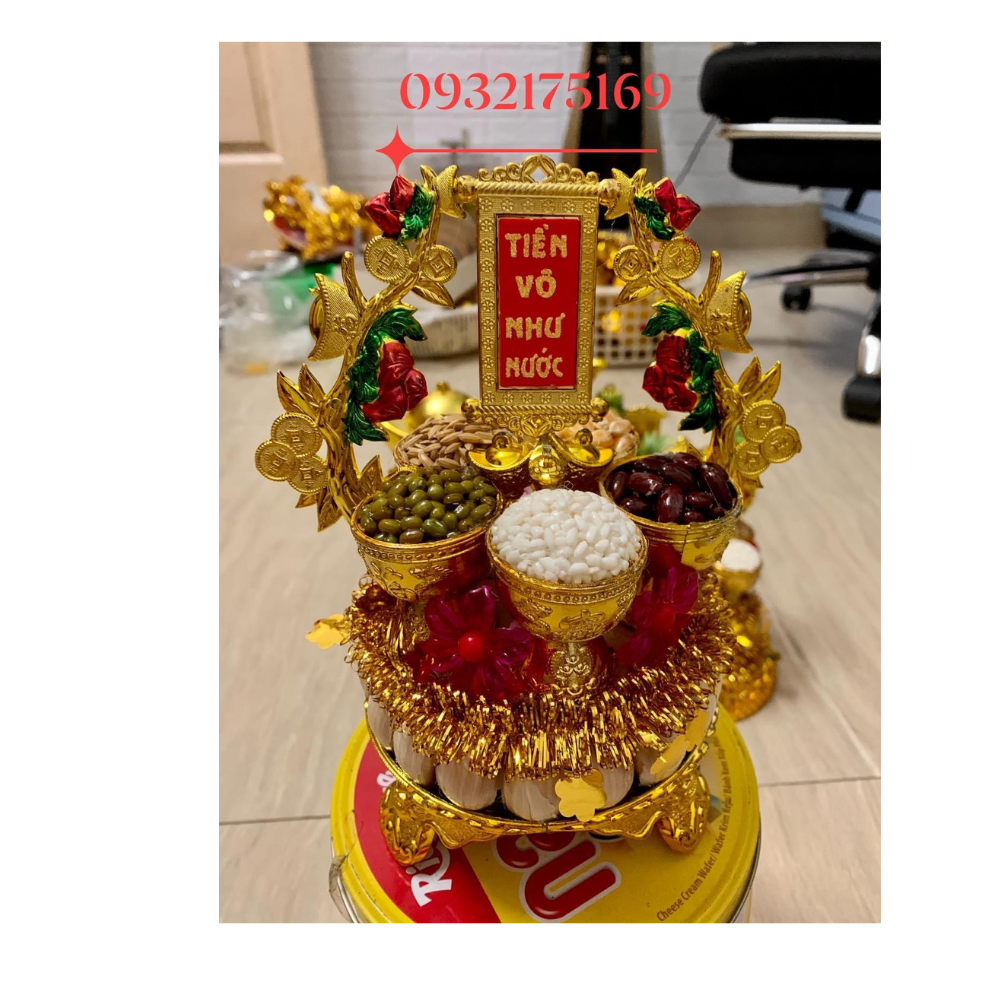 Tháp tỏi ngũ đậu 1 liễng đỏ
