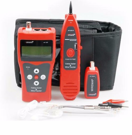 Máy kiểm tra cáp mạng đa năng Noyafa NF-308 (Đỏ)