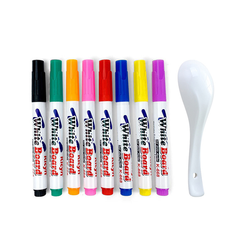 Set Magic Pen water drawing motifs, drawing pen water spirit practically can delete be attached spoon