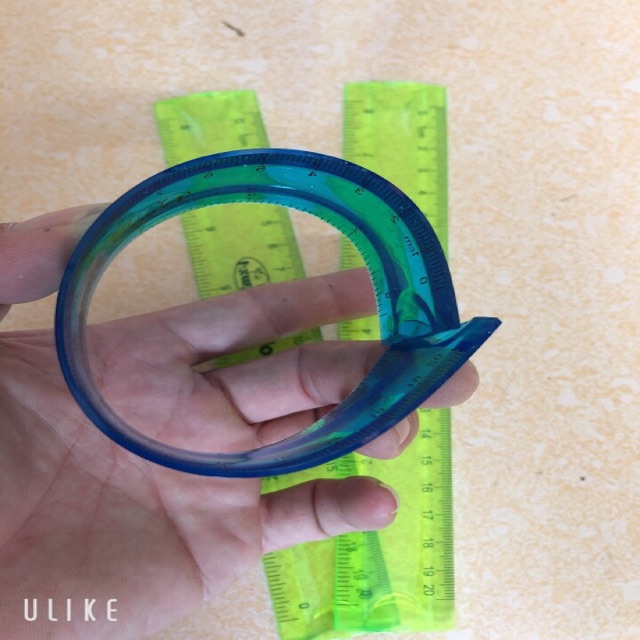 Thước Nhựa Dẻo 20cm 10 chiếc