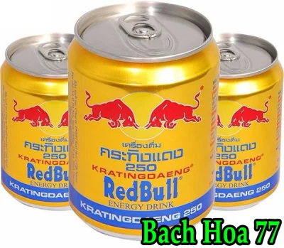 [HCM]Combo x3 Nước Tăng Lực Redbull Thái Lan - Bach Hoa 77