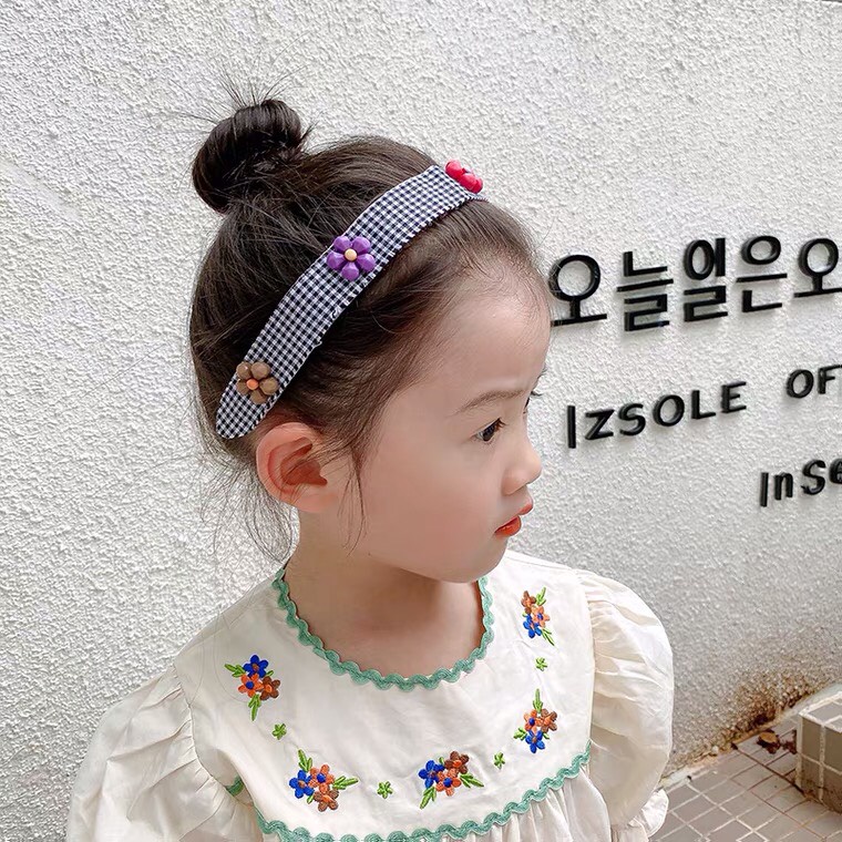 Bờm tóc dán cho bé
