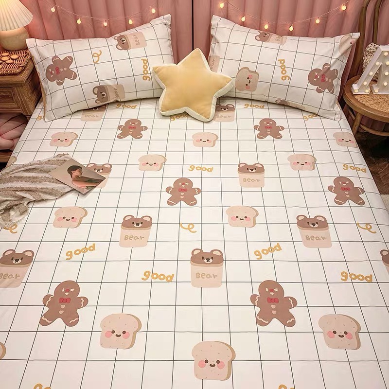 Bộ ga gối cotton cao cấp Mẫu 2021