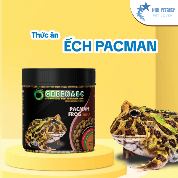 Thức ăn cho Ếch PacMan - Pacman Frog