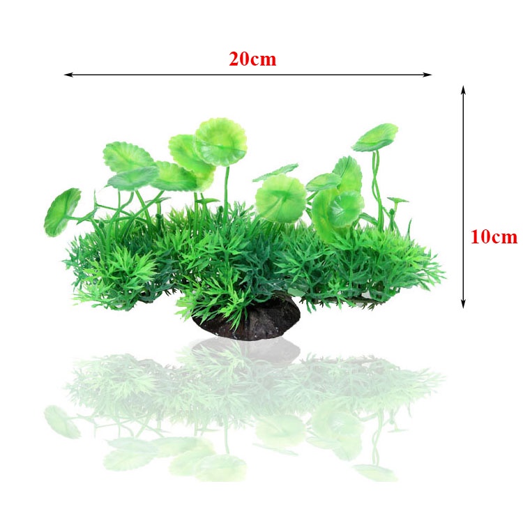 Mô hình rong xanh trang trí hồ cá, bể cá ,tiểu cảnh TS07