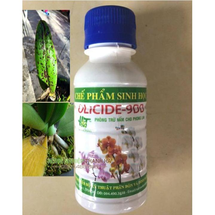 Chế phẩm sinh học trừ nấm bệnh cho lan Olicide 9DD