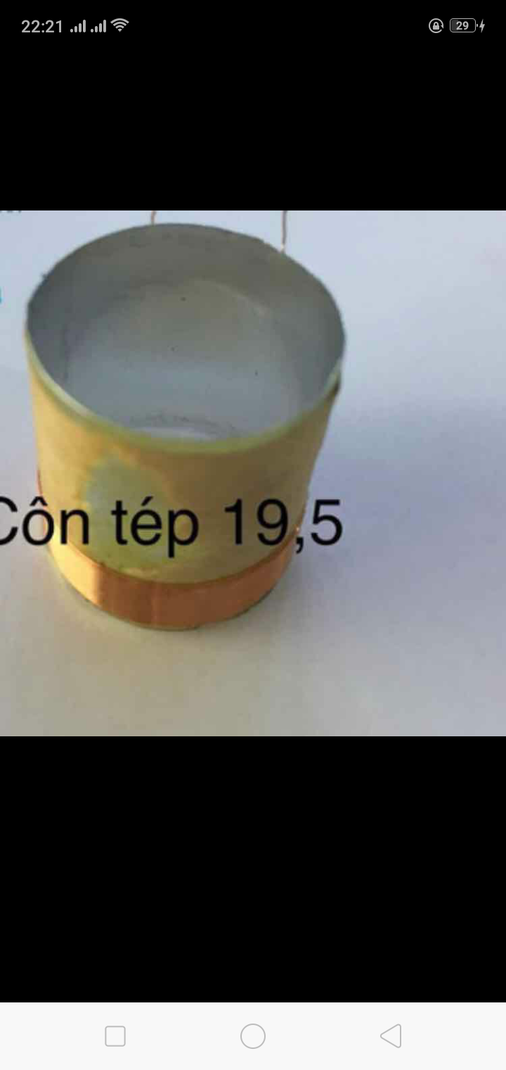 côn loa 19.5 - Điện Tử Nhật Anh