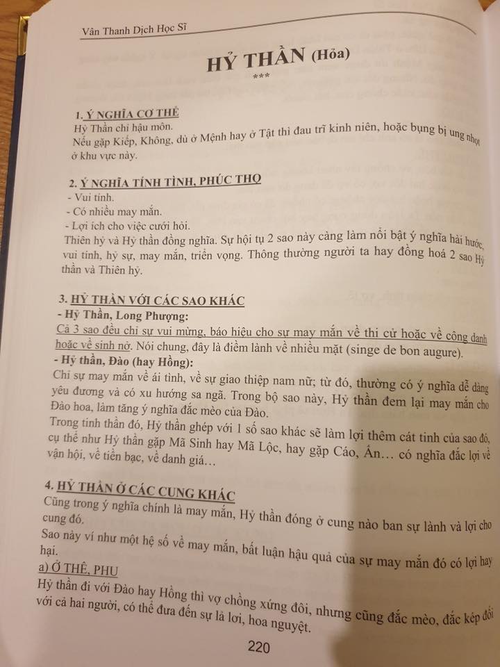 Sách Tử Vi Dịch Lý – Vân Thanh Dịch Học Sĩ