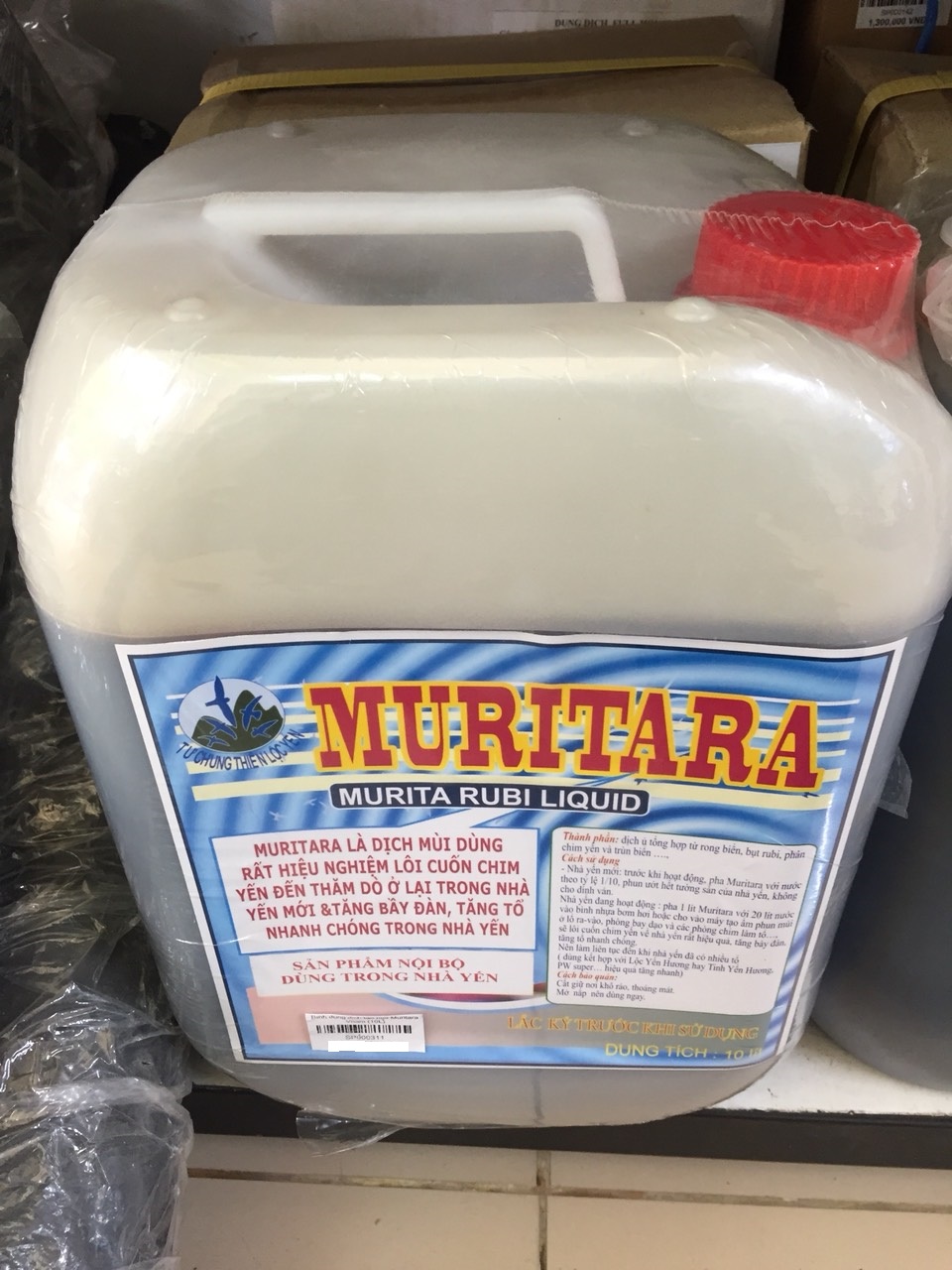 DUNG DỊCH TẠO MÙI NHÀ YẾN MURITARA 10L